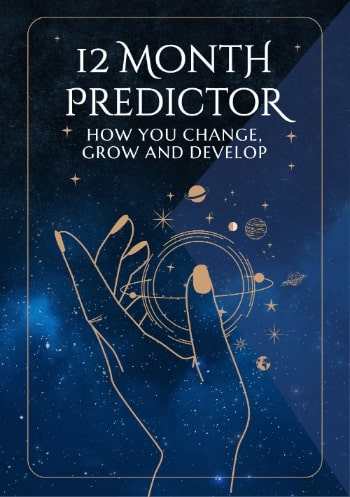 Twelve month predictor astrological report