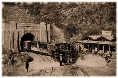 Construction of Tunnel No. 33 Simla India