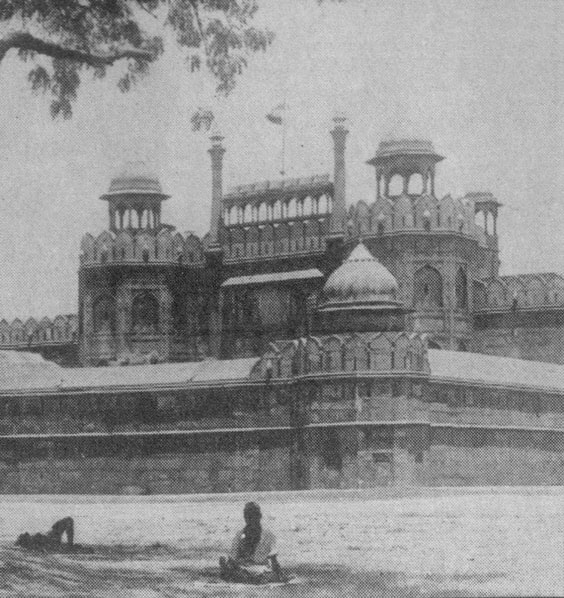 The Red Fort was the site of the murder of John Hutchinson, then magistrate of Delhi, who was hacked to death outside its gates in 1857  