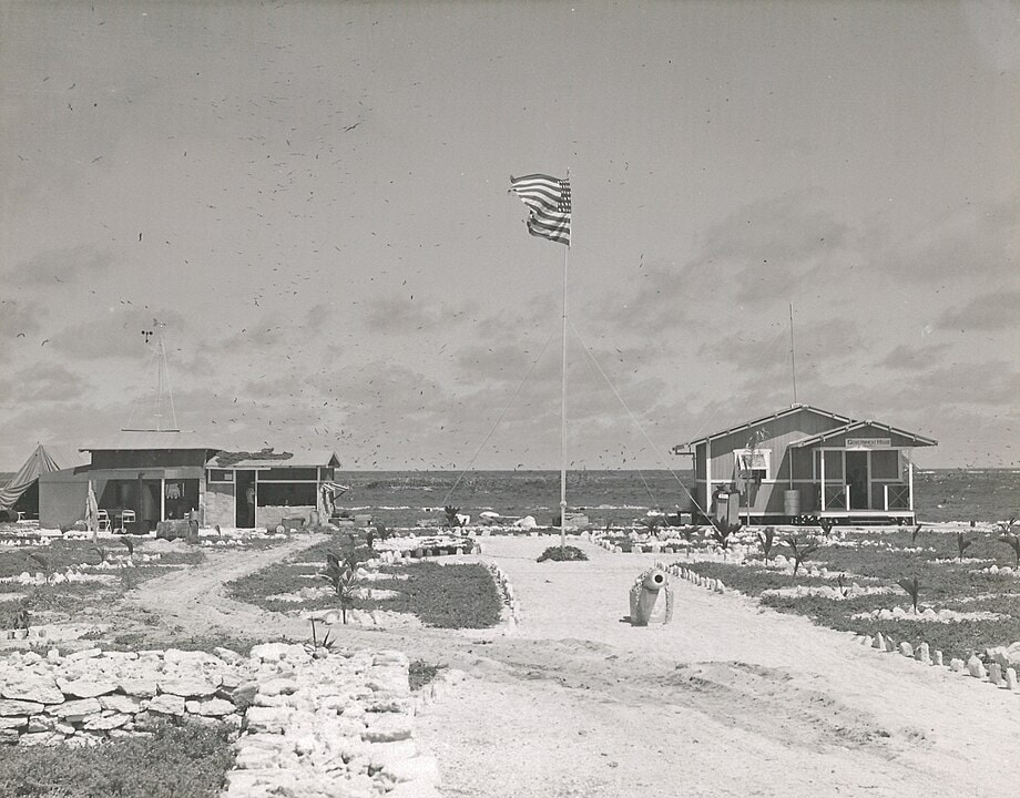 Settlement on Howland Island c.Jan. 1937